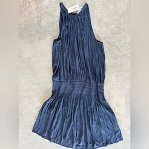 Ramy Brook Midnight Blue Pleated